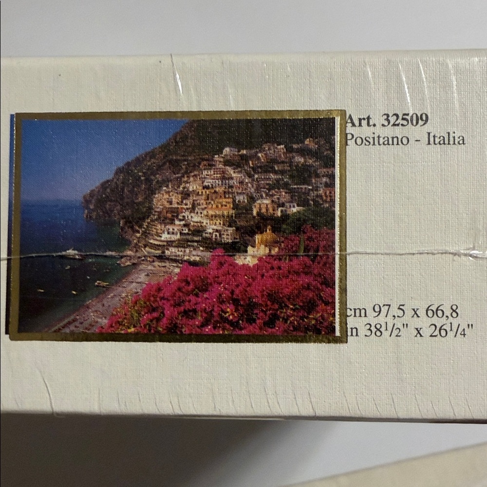 Vintage. Clementoni 2000 Piece Puzzle - Coastal Town. Positano-Italia - Picture 4 of 6